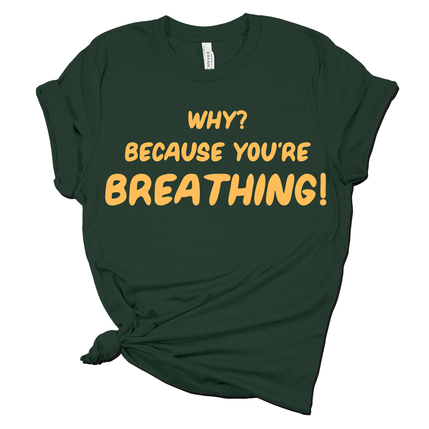 Why? Because You’re Breathing