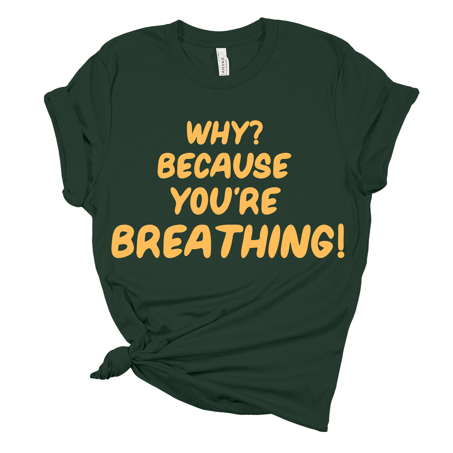 Why? Because You’re Breathing