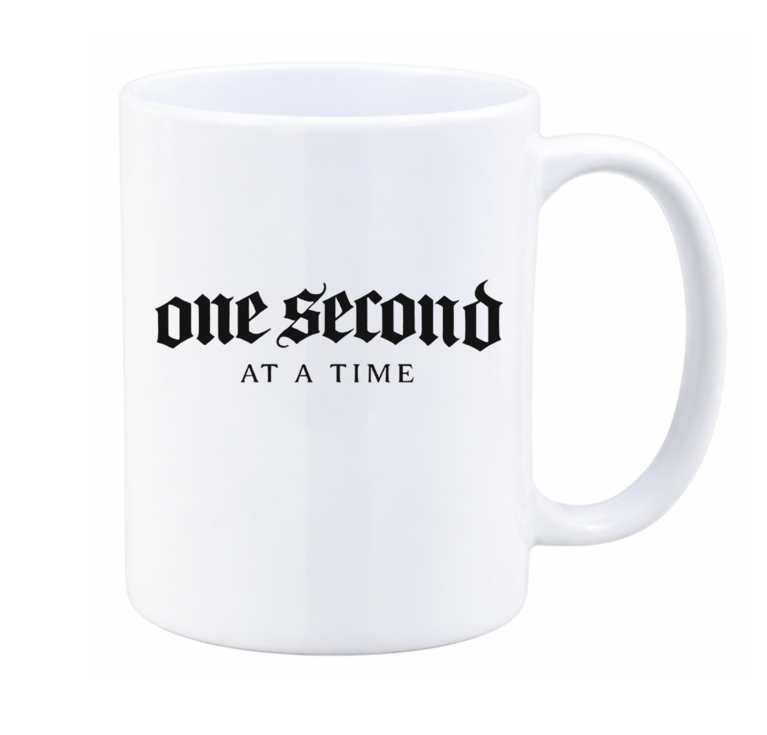 One Second at a Time Mug
