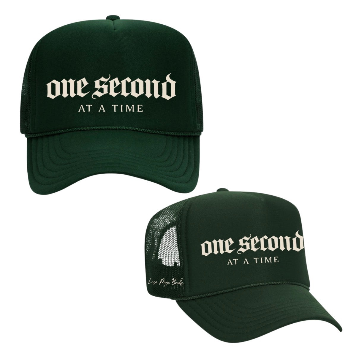 One Second at Time Trucker Hat